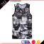 Yingzhong garment 2016 New summer full over sublimation printed vest