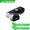 Best selling products waterproof usb rechargeable bicycle front light