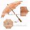 the pretty decoration wooden handle mini umbrella