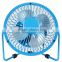 4" inch mini USB power desktop metal electric air cooling fan for home office cooler