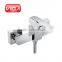 Brass chrome bathroom bath faucet single wall mounted lever bath shower mixer
