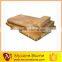 Rectangular tumbled travertine coping tile for swimming pool