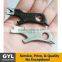 Stainless steel multifunction survival hand tools, credit card knife,survival lifesaving tools