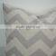 Latest design zigzag printed pillow case custom home decorative cushions covers