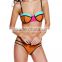 Color Block Strapless Push-up Bikini Beach Swimsuit Japanese Women Sexy Lingerie PW-LC41653