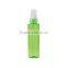 100ml tonic PET Bottle skin freshener transparent bottle skin care with sprayer