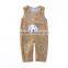 2015 Best Christmas Gift Dark Gray Black Baby Clothes Wholesale Price Printed Romper