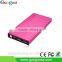 Guoguo promotion colorful 5V polymer metal mobile power bank 8000mah