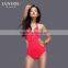 Stock Factory Directly Selling Women Push up One Piece Swimsuit