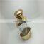 Oem factory die casting metal zinc alloy wine cap gold plating , gold plated decorative metal cap