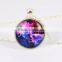 latest design alloy jewelry gift gemstone necklace