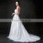 2016 Luxury a line Wedding Dresses Crystal Beading 2016 Bride Dress china custom made wedding dress