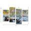 Multi-panel forest canvas painting scenery picture