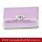 2015 epoxy cover stainless steel advertising name card holder for promotion