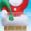 Inflatable Santa in chimney