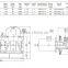 Lift Parts Gearbox 24V Geared Motor 250W