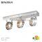 modern stage light triplet rotatable ceiling spotlight