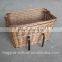 Natural High Quality Wicker Removable Bicycle Basket Wholesale
