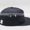 Custom Waterproof Unstructured 100%Polyester Snapback 5 Panel Hat
