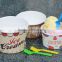 Various Color Custom Design Ice Cream Paper Cups/Paper Ice Cream Cup
