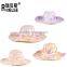 Wholesale Hat Fashion Printing Lady Hat Paper Straw Hat