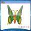 Vivid custom 3D plastic figurine butterfly magnet