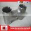 2016 high quality Butt welding carbon steel equal tee sch40