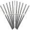 Reusable Straight Drinking Straw, Stainless Steel Beverage Straws with Cleaning Brush for Juice Cocktail Beverage