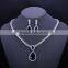 Best AAA zircon jewelry set wholesale,jewelry set for wedding