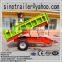 heavy-duty caged tilting trailer