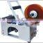 semi automatic hot melt glue flat and round bottle labeling machine