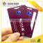 Wholesale CMYK Printing Pvc Airline Double Card Luggage Tags