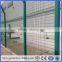 Perimeter 6 feet pvc coated /powder coating welded wire mesh metai fence(Guangzhou Factory)