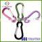 Hot Selling Colorful Round Aluminum Carabiner