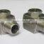 Dust control chemical processing hollow cone water jet nozzle