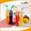 700ml PP Split Boba Tea Cups / Double Enjoy Cups for Hot/Cold Drinks