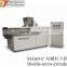 Jinan Twin Screw Extruded Fried Wheat Flour snack Chips Process Line