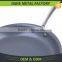 Durable flared rim non-stick cookware aluminium fry pan