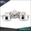 Good quality Mirror Polished Cookware Set Cooking Pot stainless steel cookware pot