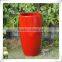 Hot Sale Glossy Fiberglass Bright Color Flower Pot Garden Planter