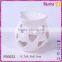 heart shape white ceramic essential oil burner for craft