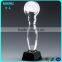 Newest crystal trophy for teachers day gifts,custom crystal award factory