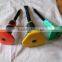 masonry chisel with colourful rubber holder
