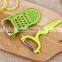 Factory price multi functional high quality PP material stainless steel blade peeler