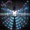Yifusha solid color belly dance opening LED isis wings M0029-L5