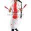 Ninja Absorber Sanitary Towel Costume with Tampon Nunchucks Costume