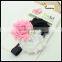 1.5X 36cm white yellow grey baby hairband headwear hair accessories TLLC-49