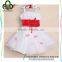 Lovely child Tulle flower pattern puffy summer cute Dress for baby girl dresses