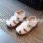S60218B 2017 Korea style boy children leather sandals child baby beach shoes