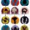 Myfur Customized 26 English Letters Fox Body Fur Made Lady Bag Charm Keychain